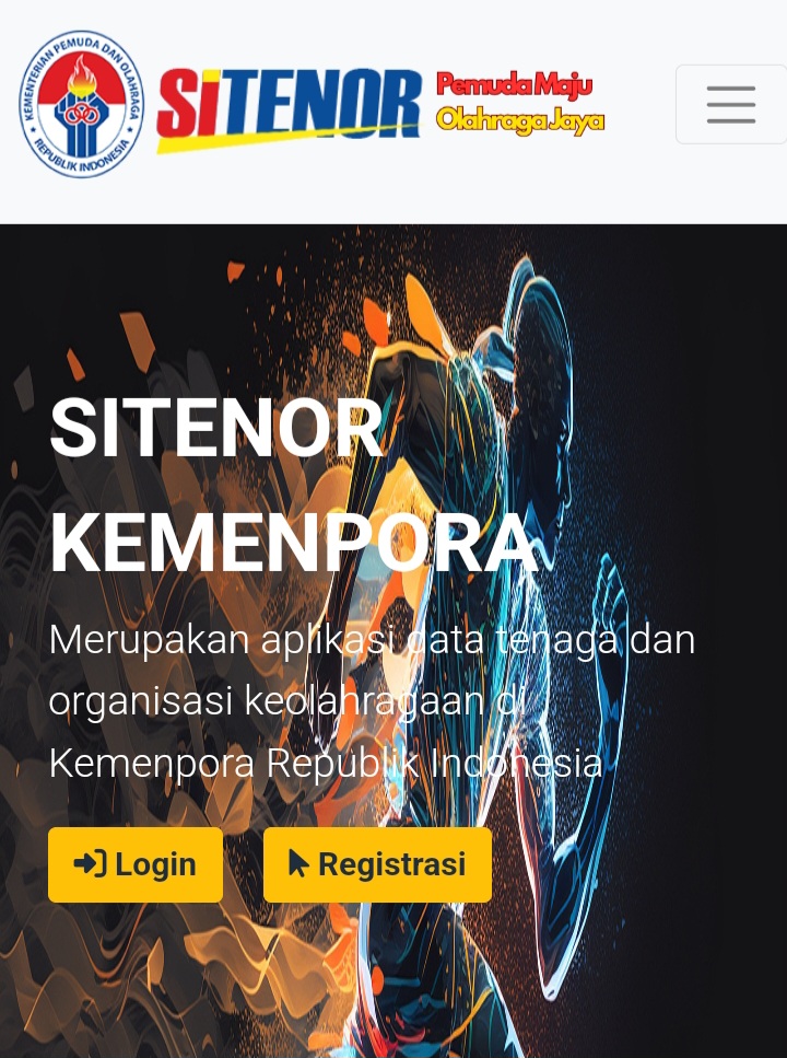 KEMENPORA RI Luncurkan Program SITENOR KEMENPORA RI Luncurkan Program SITENOR TAEKWONDO SMK BINA KARYA