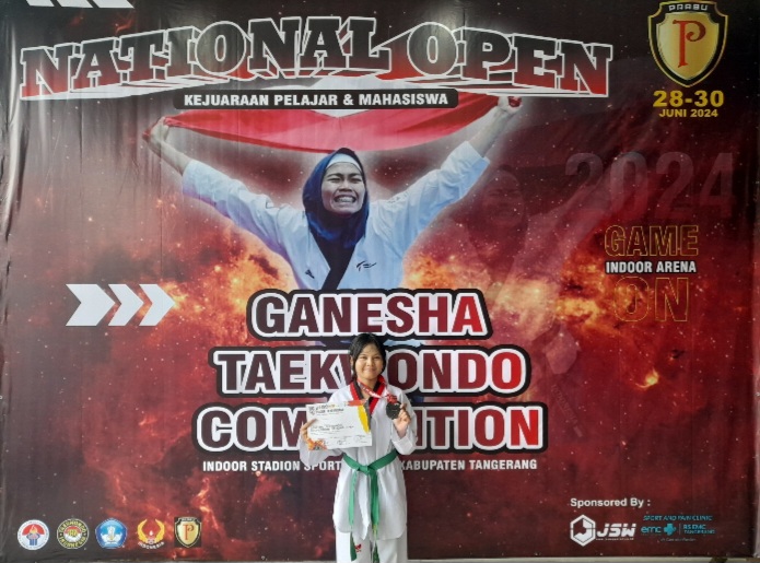 Terkejar Tujuh Point, Siti Annisa Minta Maaf Taekwondo Indonesia