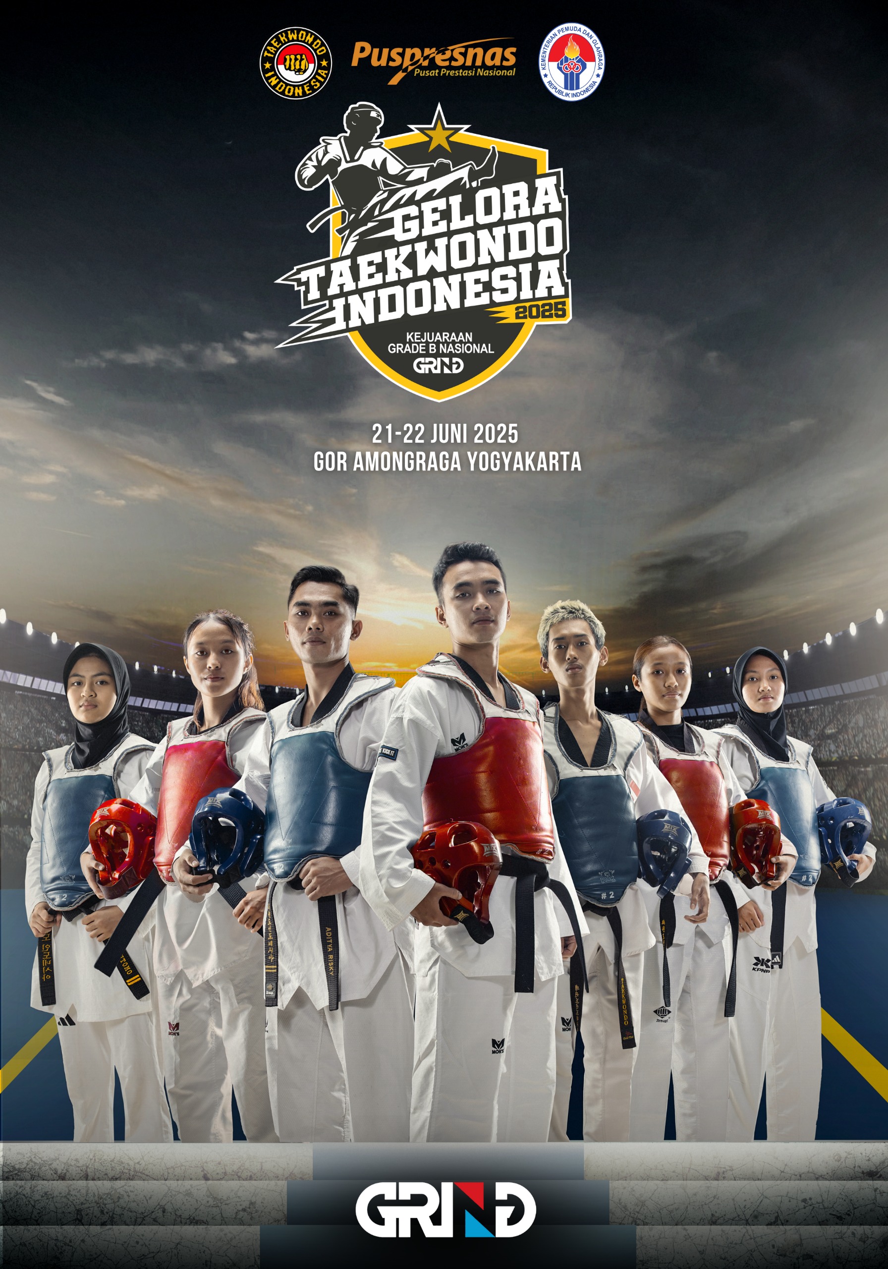 Panggung Juara Taekwondo Indonesia TAEKWONDO SMK BINA KARYA